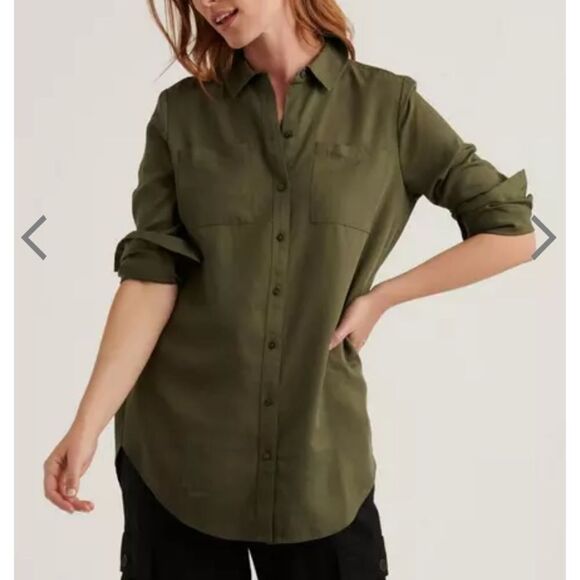 Lucky Brand Noa Tunic Shirt no tag - Picture 1 of 2